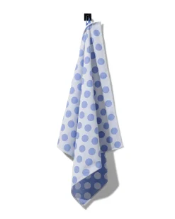 theedoek 65x65 katoen met stippen