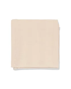 theedoek 65x65cm katoen beige