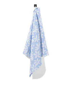 theedoek 65x65cm katoen bloemen