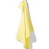 theedoek 65x65cm katoen geel
