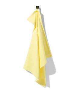 theedoek 65x65cm katoen geel