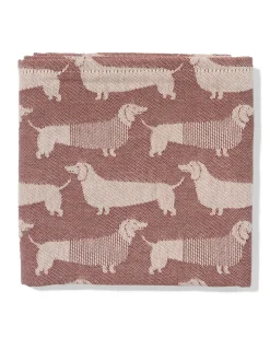 theedoek 65x65cm katoen hond