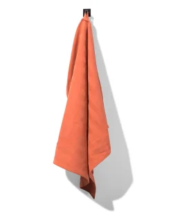 theedoek 65x65cm katoen koraal