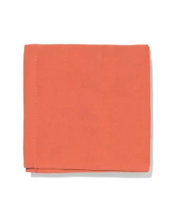 theedoek 65x65cm katoen koraal