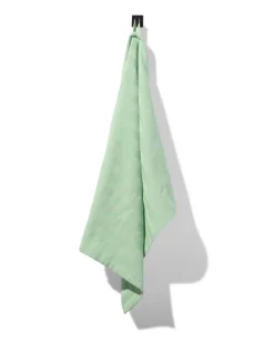 theedoek 65x65cm katoen middengroen