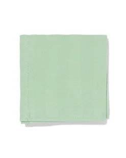 theedoek 65x65cm katoen middengroen