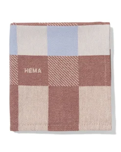 theedoek 65x65cm katoen ruiten