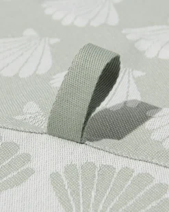 theedoek 65x65cm katoen schelpen