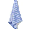 theedoek 65x65cm katoen vissen frisblauw