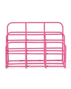 tijdschriftenrekje roze