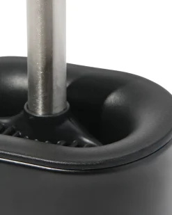 toiletborstel siliconen zwart
