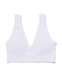 top zonder beugel naadloos wit