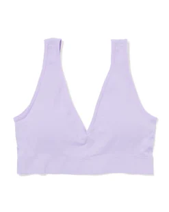 top zonder beugel naadloos lavendel
