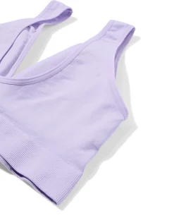 top zonder beugel naadloos lavendel