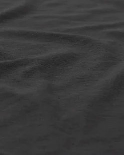 topper hoeslaken 160x200cm jersey donkergrijs