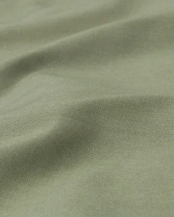topper hoeslaken 90x220cm zacht katoen groen
