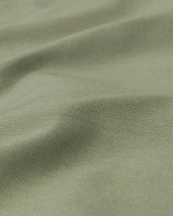topper hoeslaken 180x220cm zacht katoen groen