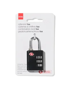 TSA cijferslot - 6.5x3