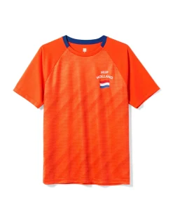 T-shirt voor volwassenen WK oranje