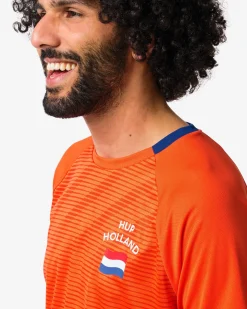 T-shirt voor volwassenen WK oranje