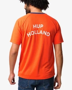T-shirt voor volwassenen WK oranje