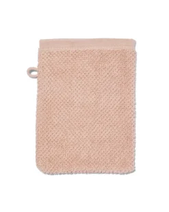 tweedekans washand recycled katoen 16x21 oudroze