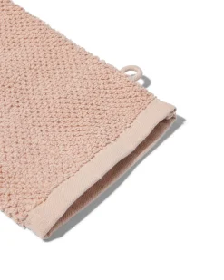 tweedekans washand recycled katoen 16x21 oudroze