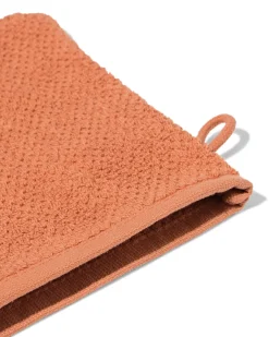 tweedekans washand 16x21cm recycled katoen terra