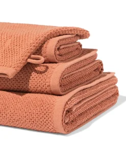 tweedekans washand 16x21cm recycled katoen terra