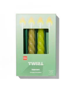 twistkaarsen Ø2.2x14 groen - 4 stuks