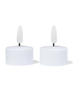 uitbreidingsset oplaadbare led theelichtjes - 2 stuks