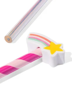 uitdeelcadeautje potlood met gum