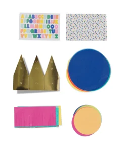 uitdeelkroon karton DIY