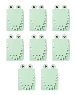 uitnodigingskaarten monsters - 8 stuks