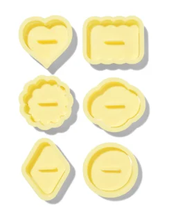 uitsteekvormen figuurtjes - 6 stuks