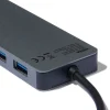 USB C hub grijs