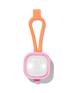 USB fietslampje voor- en achter roze