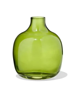 vaas voor geurstokjes ⌀2.4x10cm glas groen