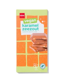 vegan reep karamel zeezout 90gram