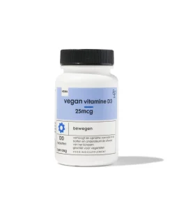 vegan vitamine D3 25mcg - 120 stuks