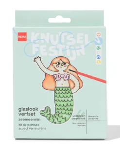 verfset glaslook zeemeermin