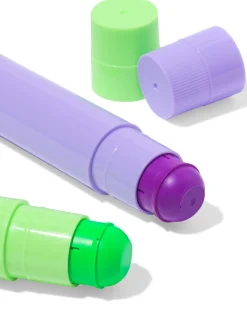 verfsticks neon - 6 stuks