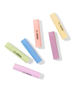 verfsticks pastel - 6 stuks
