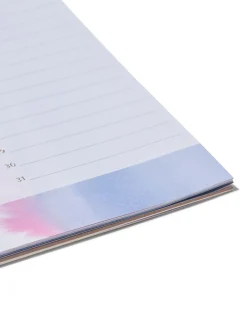 verjaardagskalender 28x16 paars
