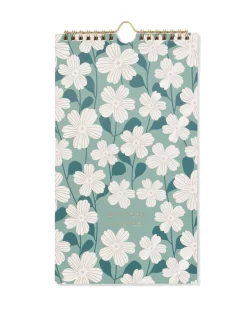 verjaardagskalender 29.5x16cm bloemen