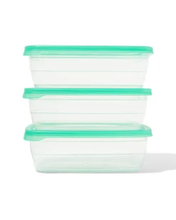 vershoudbakjes 1.2L - 3 stuks