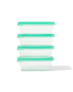 vershoudbakjes 300ml - 4 stuks