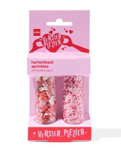versierplezier eetbare sprinkles hartenfeest