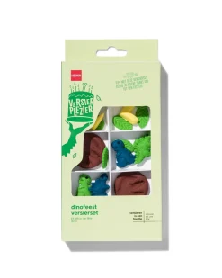 versierplezier eetbare versierset - dinofeest