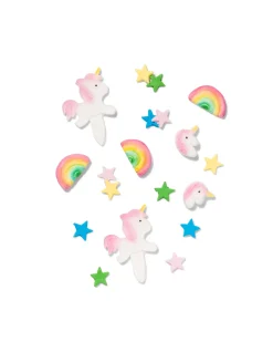 versierplezier eetbare versierset - regenboogfeest